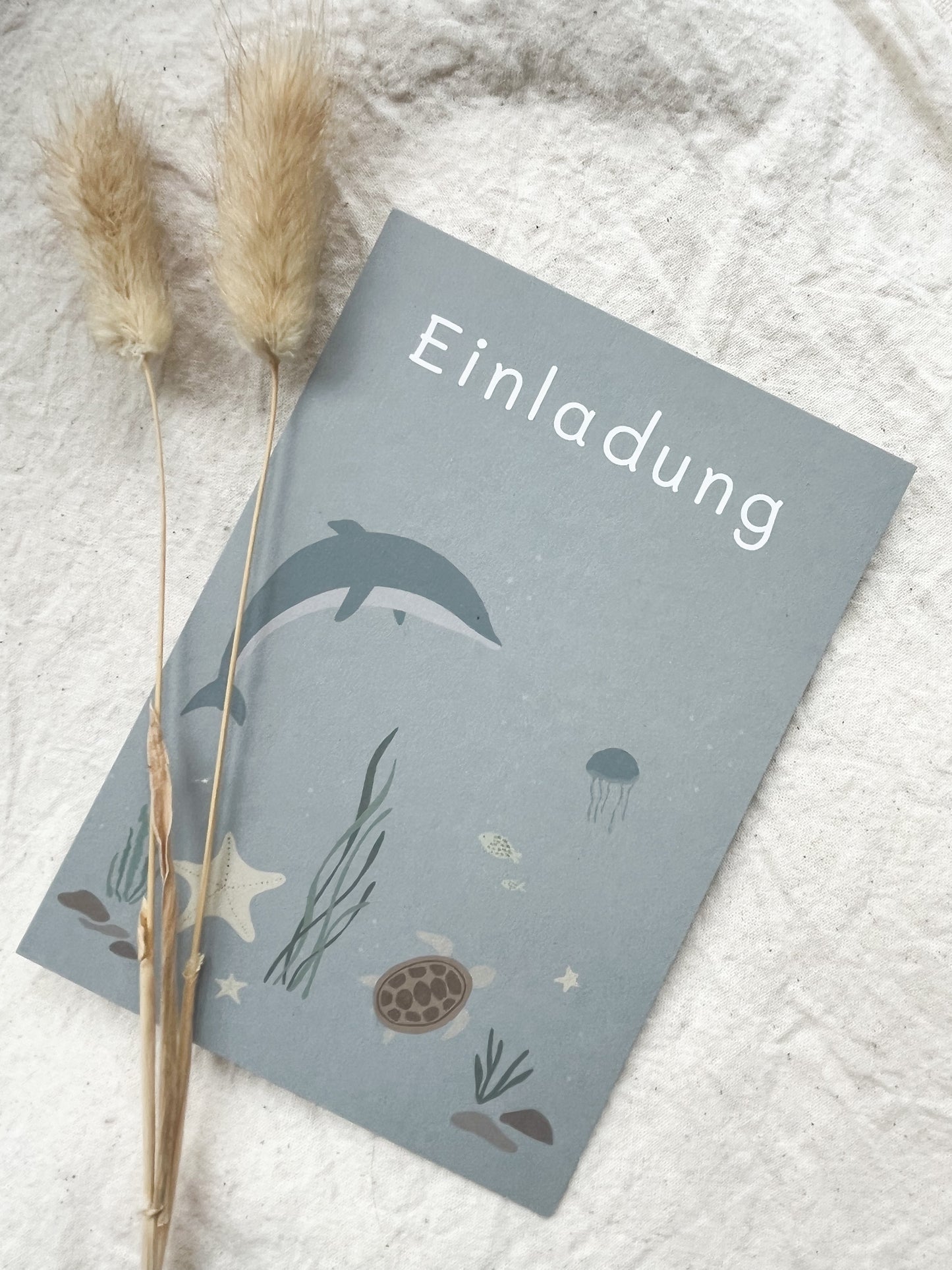 Einladungskarte - Kindergeburtstag - Meer