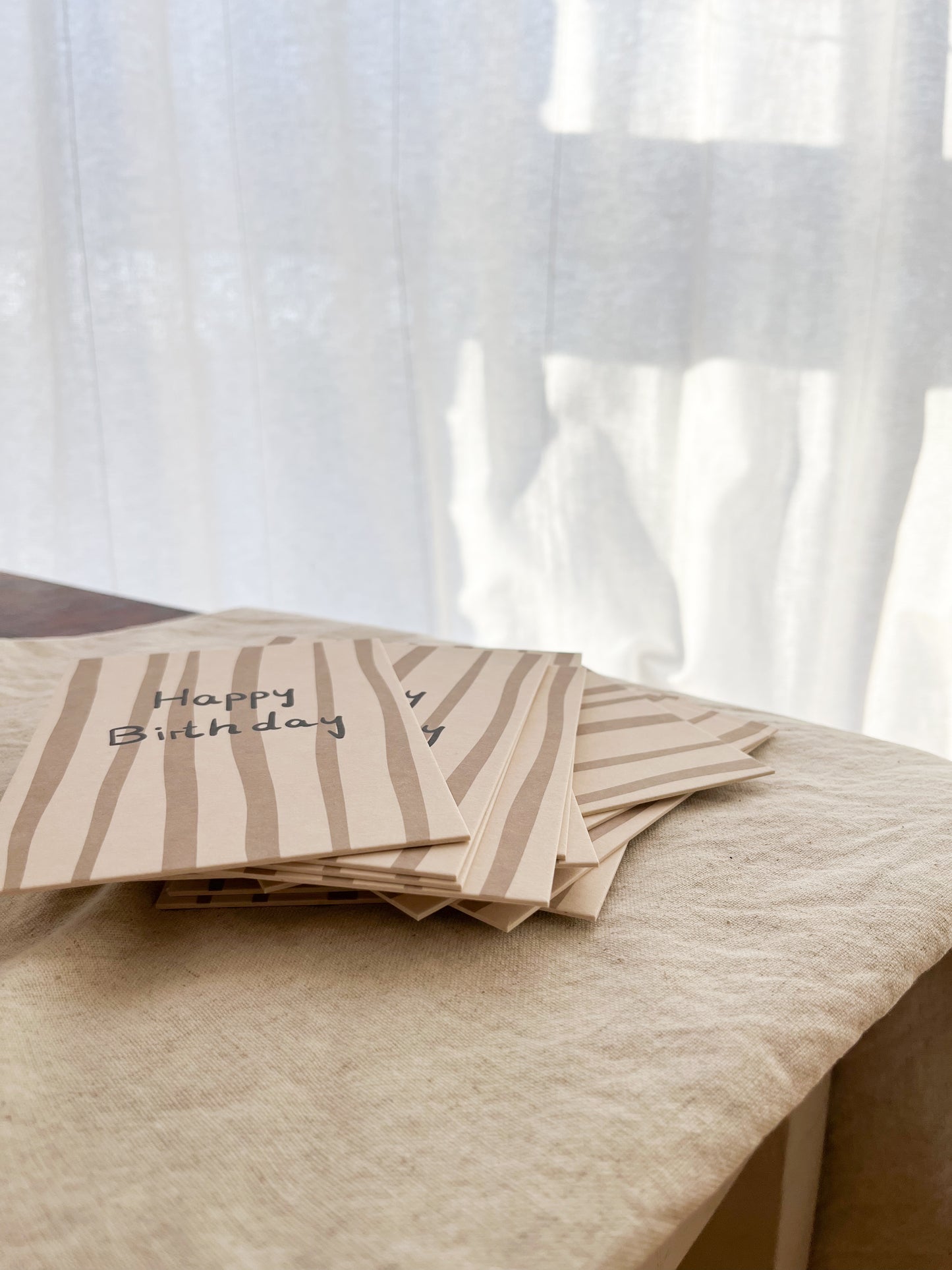 Dicke Postkarte - Happy Birthday