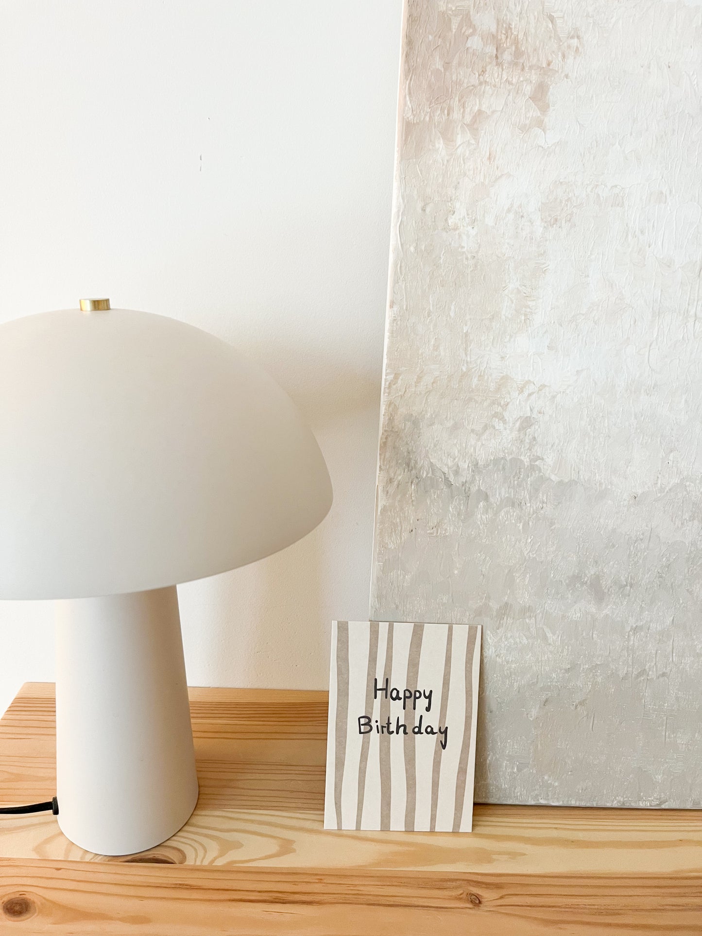 Dicke Postkarte - Happy Birthday