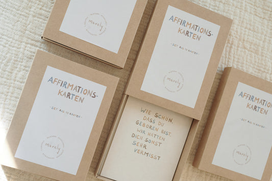 Affirmationskarten-Set