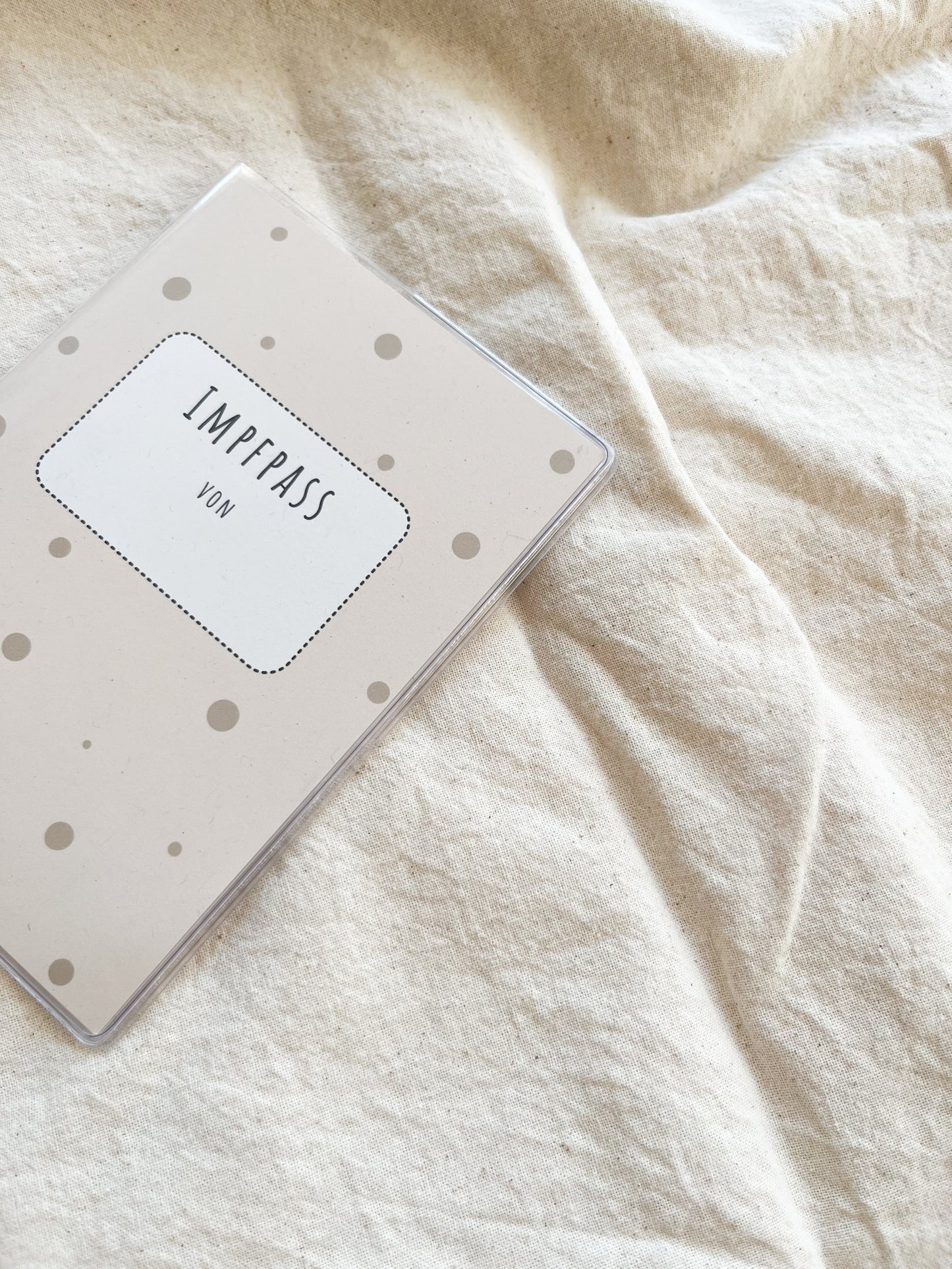 Impfpasshülle Punkte